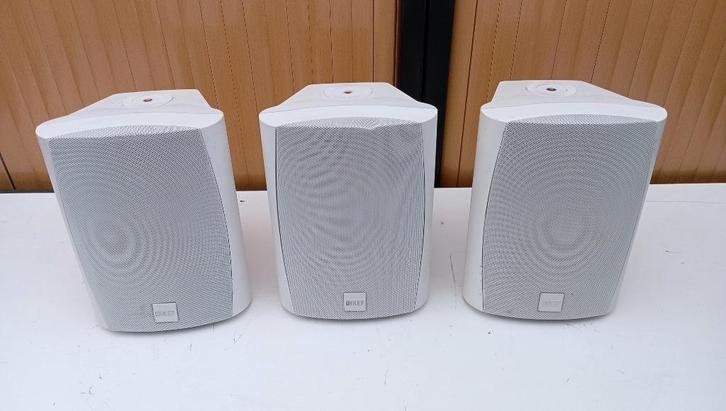 KEF VENTURA 4 outdoor speakers 80 Watt, Audio, Tv en Foto, Luidsprekerboxen, Gebruikt, Front, Rear of Stereo speakers, 60 tot 120 watt