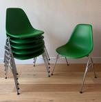 6 Vitra Eames DSS designstoelen 2023 Emerald Green, Huis en Inrichting, Ophalen of Verzenden, Zo goed als nieuw