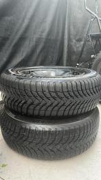 PEUGEOT 206 - MICHELIN ALPIN 4 : 15p (4 pneus et 4 jantes), Auto-onderdelen, Banden en Velgen, Ophalen, 15 inch, Nieuw, Band(en)
