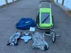Fietskar croozer kids for 2 met veel toebehoren., Ophalen, Gebruikt, Opvouwbaar, Croozer