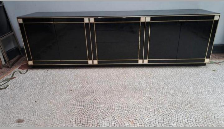 Sideboard Vintage Dressoir Pierre Cardin Roche Bobois 1980's, Antiek en Kunst, Antiek | Meubels | Stoelen en Sofa's, Ophalen