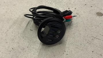 IcyBox USB hub (multiport usb, SD, audio) beschikbaar voor biedingen