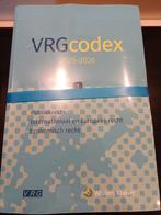 VRGcodex 2025-2026 - NIEUW, Ophalen
