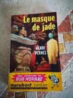 Bob Morane (Le masque de jade)., Boeken, Avontuur en Actie, Gelezen, H. Vernes., Ophalen of Verzenden