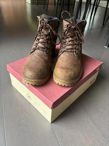 Mustang bottine met veters en rits maat 47 beschikbaar voor biedingen