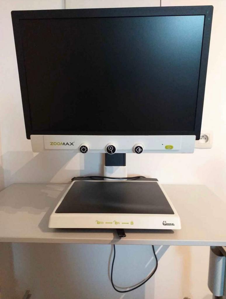 Beeldschermloep tafelmodel, Ophalen, Gebruikt