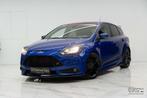 Ford Focus 2.0 EcoBoost ST! Recaro! KW, navi, airco!, Auto's, Gebruikt, Zwart, 4 cilinders, Blauw