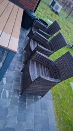 Chaises de jardin. 6 pièces, toujours à l'intérieur., Enlèvement