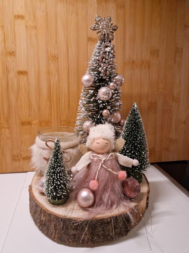 Décoration de Noël dans les tons roses, Divers, Noël, Comme neuf, Enlèvement