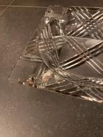 Grote schaal in Kristal  22,7 cm, Ophalen of Verzenden