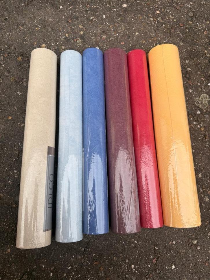 Behangpapier - nieuw!, Huis en Inrichting, Stoffering | Behang, Blauw, Rood, Wit, Beige, Geel, Grijs, Oranje, Paars, Roze, 75 m² of meer