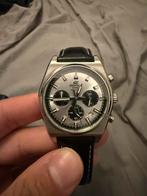 Casio ediface in zeer goede staat met leren band, Handtassen en Accessoires, Horloges | Heren, Ophalen, Zo goed als nieuw, Casio