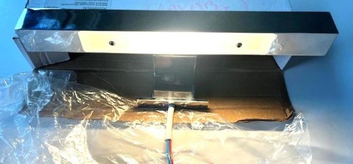 Spiegellamp, Huis en Inrichting, Lampen | Wandlampen, Nieuw, Metaal, Ophalen of Verzenden