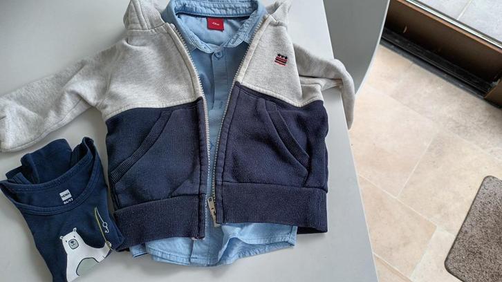 bundel - Maat 86 - vestje, hemd, onderhemd, Kinderen en Baby's, Babykleding | Maat 86, Gebruikt, Jongetje, Setje, Ophalen of Verzenden