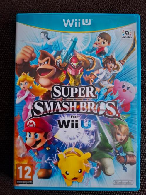 WiiU Super Smash bros (compleet), Games en Spelcomputers, Games | Nintendo Wii U, Zo goed als nieuw, Ophalen of Verzenden