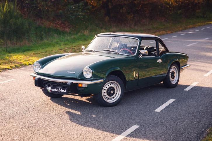 Triumph Spitfire 1500 MK IV Soft Top, Auto's, Triumph, Bedrijf, Spitfire, Benzine, Cabriolet, Handgeschakeld, Groen
