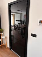 Glazen binnendeur 201x83, Doe-het-zelf en Bouw, Ophalen, Zo goed als nieuw, Binnendeur
