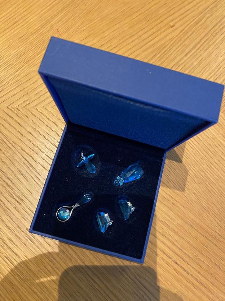 Swarovski Crystal Memories – “My First Years” babyset, Collections, Swarovski, Comme neuf, Figurine, Enlèvement