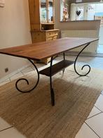 Table de Salle à Manger, Maison & Meubles, Teck, 150 à 200 cm, Cinq personnes ou plus, Ancienne