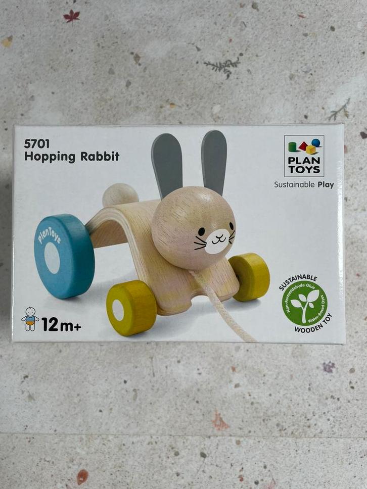 Trekspeeltje PlanToys houten speelgoed, Kinderen en Baby's, Speelgoed | Babyspeelgoed, Gebruikt, Ophalen of Verzenden