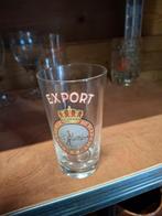 Oud email bierglas export haecht, Verzamelen, Ophalen of Verzenden