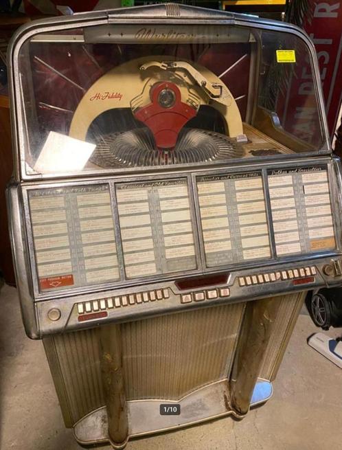 Juke-box Wurlitzer 1800 - 1955 - Importation d'origine des É, Collections, Machines | Jukebox, Utilisé, Wurlitzer, 1950 à 1960