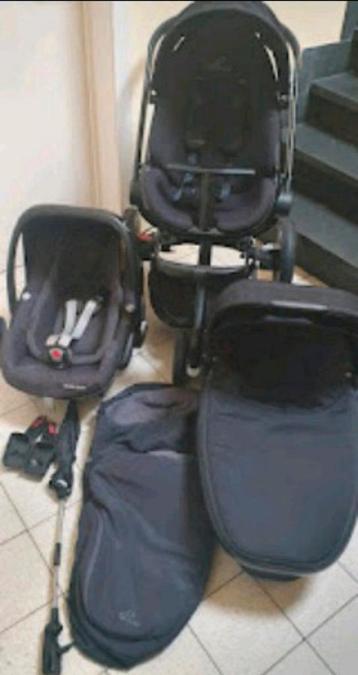 Poussette quinny moodd complète avec tous les accessoires, Enlèvement, Comme neuf, Poussette, Quinny