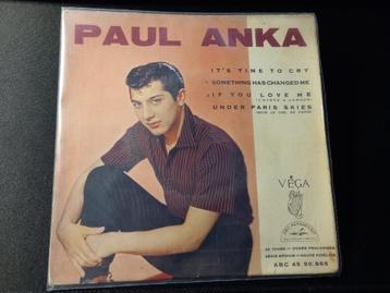 Paul Anka – It's Time To Cry ' 7 Ep beschikbaar voor biedingen