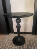 Bijzettafeltje/ nachttafel/ rond tafeltje/ wijntafel, Ophalen of Verzenden, Onbekend, Onbelend, Onbekend