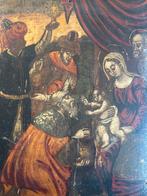 Oud schilderij Drie koningen, Verzamelen, Ophalen, Zo goed als nieuw