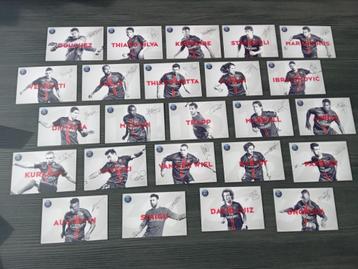 2015-2016 set spelerskaarten van Paris Saint-Germain (PSG) beschikbaar voor biedingen