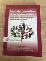 boek verhalen vBoek verhalen vertellen en vragen stellen (1e, Boeken, Studieboeken en Cursussen, Ophalen, Zo goed als nieuw, Hogeschool