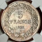 Belgium 5 Francs 1833 Pos.A, Verzenden, Zilver, Losse munt