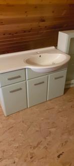 Badkamermeubel in mintgroen., Ophalen