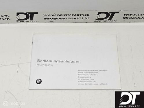 Instructieboekje brandblusser BMW div. modellen 01290000363, Auto-onderdelen, Overige Auto-onderdelen, BMW, Gebruikt, Ophalen of Verzenden