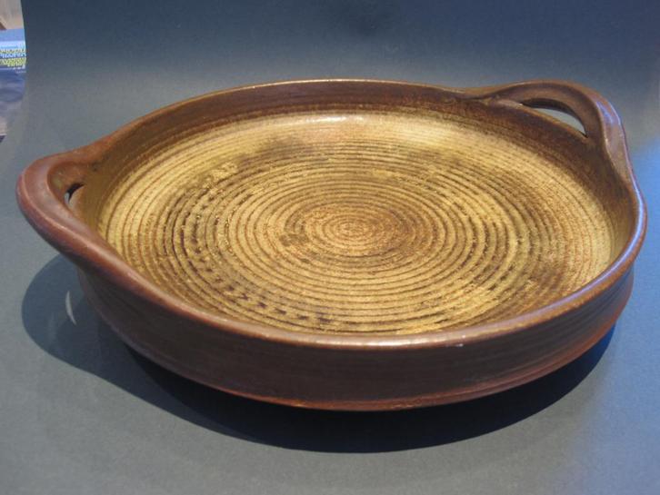 Plat coupe en terre cuite. TB., Antiek en Kunst, Antiek | Keramiek en Aardewerk, Ophalen of Verzenden