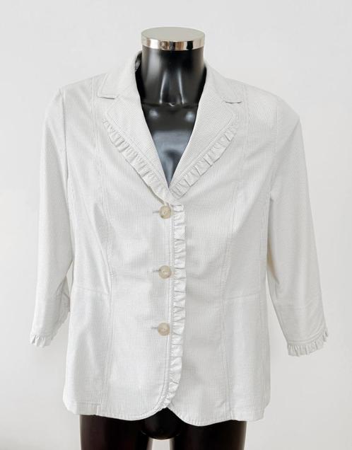 Mayerline / Blazer / Vest voor dames / Damesvest / Gestreept, Kleding | Dames, Truien en Vesten, Zo goed als nieuw, Maat 42/44 (L)