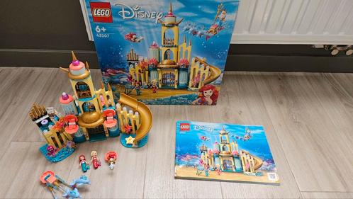 Lego Disney Ariel 43207, Kinderen en Baby's, Speelgoed | Duplo en Lego, Zo goed als nieuw, Lego, Complete set, Ophalen of Verzenden