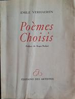 POEMES CHOISIS - Preface de Roger BODART VERHAEREN, Emile., Boeken, Ophalen of Verzenden, Gelezen