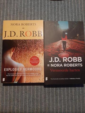 2 x J.D. ROBB (Nora Roberts), Enlèvement, Comme neuf, Nora Roberts