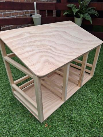 Nieuwe sterke houten speelgoed paardenstal nu 29€, Enlèvement, Neuf