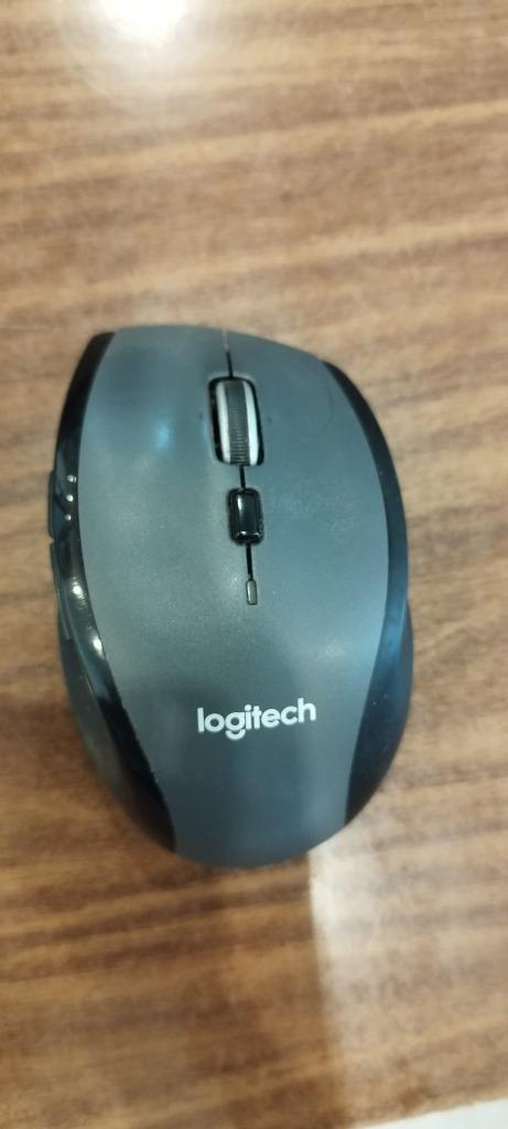 Logitech Marathon M705 - Wireless Mouse 20st, Computers en Software, Muizen, Zo goed als nieuw, Muis, Rechtshandig, Draadloos