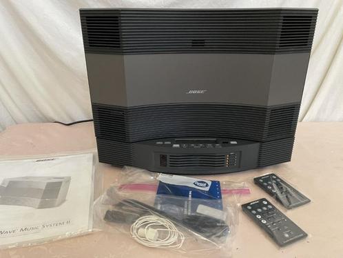 Bose Acoustic Wave Music System II Met 5 Multi-Disc Wisselaa, TV, Hi-fi & Vidéo, Enceintes, Comme neuf, Autres types, 120 watts ou plus