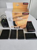 Universele oplader voor batterijen voor camcorders, Ophalen, Gebruikt
