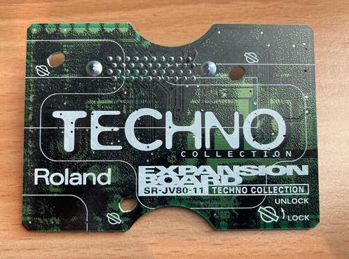 Roland Techno Expansion Board SR-JV80-11, Muziek en Instrumenten, Soundmodules, Zo goed als nieuw, Roland, Ophalen of Verzenden