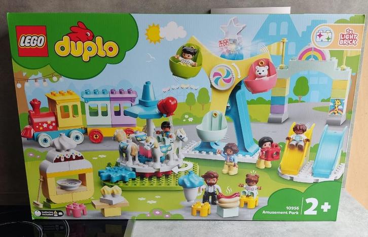lego duplo 10956 pretpark, Kinderen en Baby's, Speelgoed | Duplo en Lego, Nieuw, Duplo, Complete set, Ophalen of Verzenden