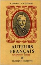 Les auteurs français de Mouchard & Gendrot & F.M. Eustache, Ophalen of Verzenden, Gelezen, Mouchard Gendrot Eustache, Europa overig