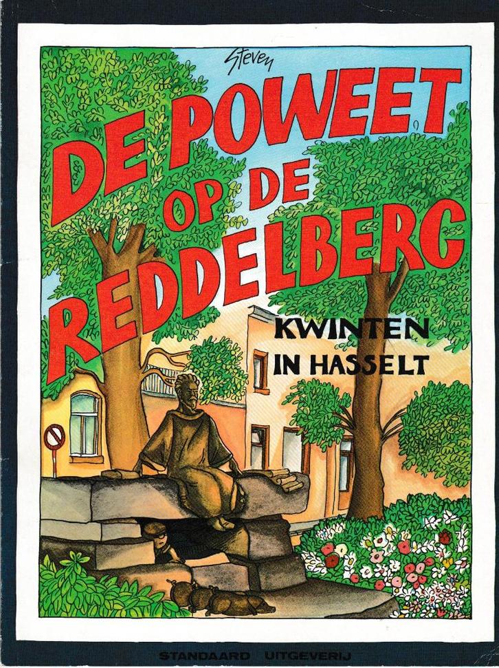 Strip : De poweet op de Reddelberg - Kwinten in Hasselt., Livres, BD, Envoi