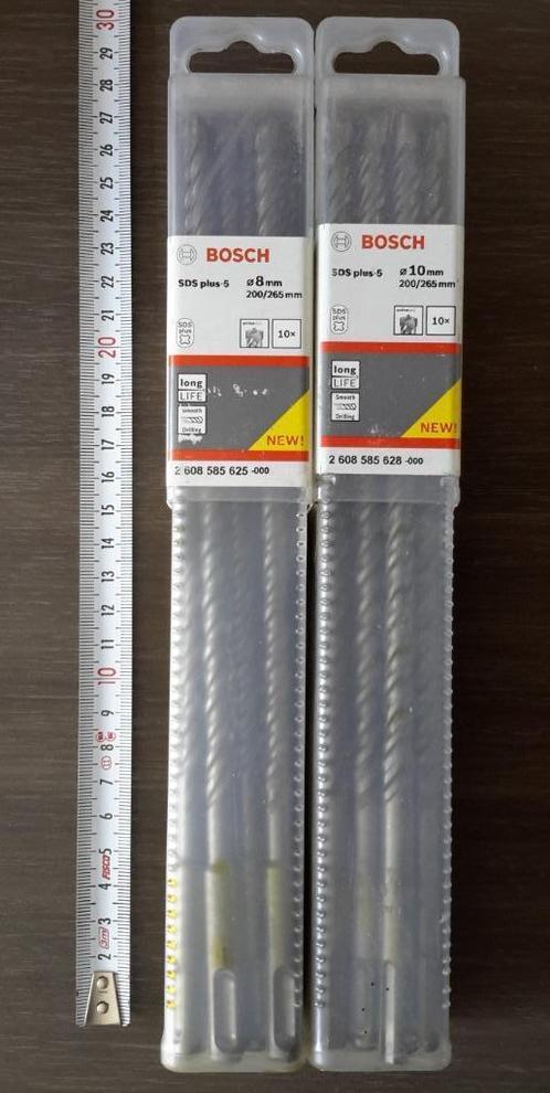 Lot / partij lange betonboren BOSCH 8/10mm ( NIEUW ), Doe-het-zelf en Bouw, Gereedschap | Machine-onderdelen en Toebehoren, Nieuw