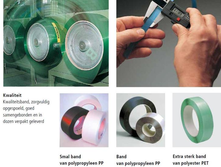 Scherpe prijs 144 KM Strapex Omsnoeringsband kunststof 12 mm, Zakelijke goederen, Kantoor en Winkelinrichting | Magazijn, Stelling en Opslag